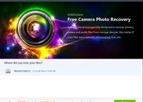 Free Camera Photo Recovery screenshot