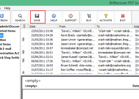 PST to Zimbra Desktop Converter screenshot