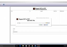 Regain OST to PST Converter screenshot