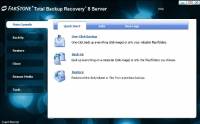 FarStone Total Backup Recovery Server screenshot