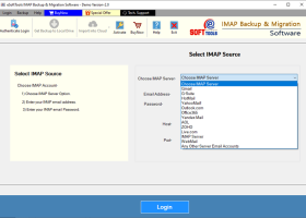 IMAP Backup Migration Software screenshot