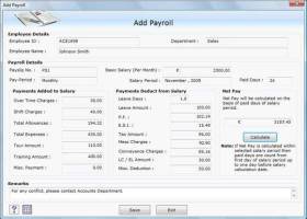 Payroll System screenshot