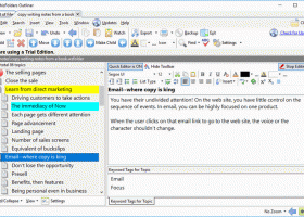 WhizFolders Outliner screenshot