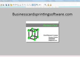 Business Cards Printing Software screenshot