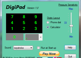 DigiPad screenshot