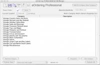 eOrdering Professional screenshot