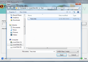 Sysinfo VHDX Recovery Software screenshot