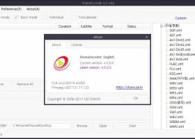 ShanaEncoder screenshot