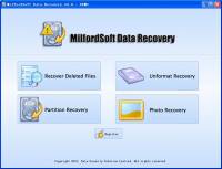 Milfordsoft Data Recovery screenshot