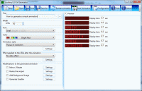 Scrolling LED Bitmap Generator screenshot