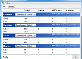 ChaosSync for Outlook screenshot