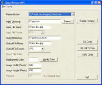 QuickResizerAPI screenshot