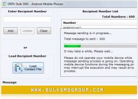 Android PC to SMS screenshot