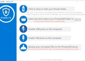 PrivateUSB screenshot