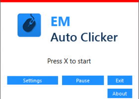 EM Auto Clicker screenshot