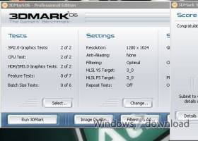 3DMark06 Basic Edition screenshot