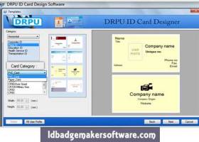 ID Badge MakerSoftware screenshot