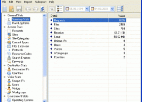 Proxy Log Explorer Standard Edition screenshot