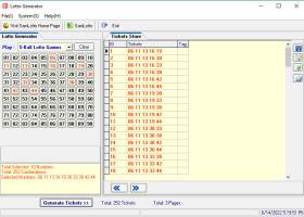 Lotto Generator screenshot