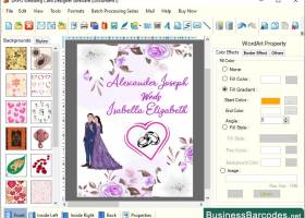 Professional Wedding Card Maker Tool screenshot