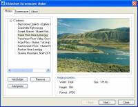 Slideshow Screensaver Maker screenshot
