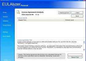 EULAlyzer screenshot