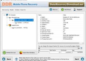 Download Mobile Phone Data Recovery screenshot