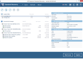 UFS Explorer Standard Recovery screenshot