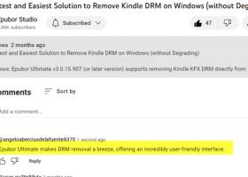 Epubor Kindle DRM Removal screenshot