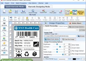 Healthcare Barcode Program screenshot