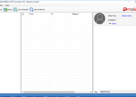 MailsDaddy MBOX to PST Converter screenshot