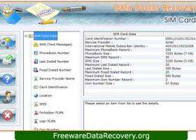 SIM Card SMS Recovery screenshot