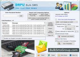 USB Modem Bulk SMS Software screenshot