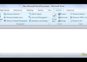 Kutools for Word screenshot