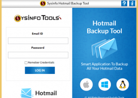 SysInfoTools Hotmail Backup Tool screenshot