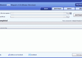 DataNumen STL Repair screenshot