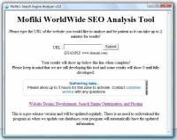 Mofiki's SEO Analyzer screenshot