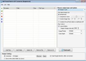 Ailt PowerPoint to GIF Converter screenshot