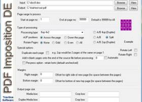 PDF Imposition DE screenshot