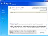 EULAlyzer screenshot