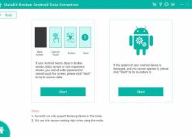 DataKit Broken Android Data Extraction screenshot