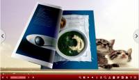 Pretty Cat Templates for 3D Flip Book screenshot