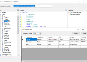 Zoho People SSIS Components by Devart screenshot