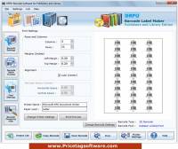 Book Barcode Label Creator screenshot