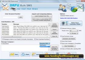 Bulk Text SMS screenshot