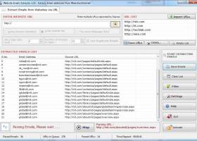 Website Emails Extractor screenshot