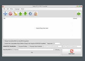 Batch PPT To PDF Converter screenshot