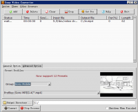 Sony Video Converter screenshot
