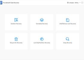ThunderSoft Data Recovery screenshot