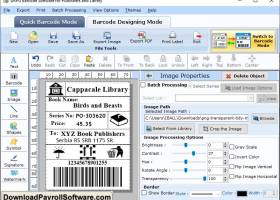 Publishers and Library Barcode Tool screenshot